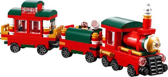Tren de navidad lego best sale