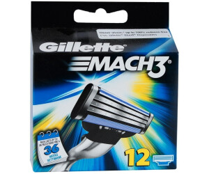 Gillette Mach3 Systemklingen (12 | Preise) € Stk.) (Februar 22,80 ab bei 2024 Preisvergleich