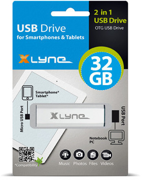 xlyne OTG USB 2.0 32 Go
