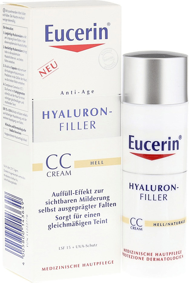 Eucerin Hyaluron-Filler CC Cream Light (50 ml)