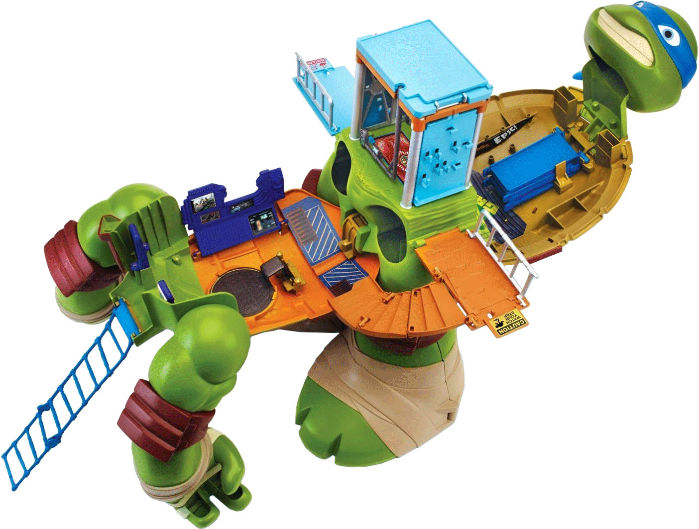 Flair Teenage Mutant Ninja Turtles Mutation Giant Leonardo Playset