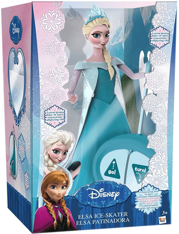 IMC Toys Elsa patine et chante