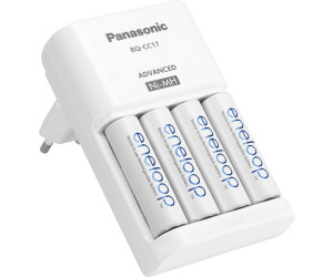 Panasonic BQ CC17 ab € 18,04 | Preisvergleich bei idealo.at Panasonic Eneloop BQ CC17 Schnelllader + 4x NiMh AA 1900mAh