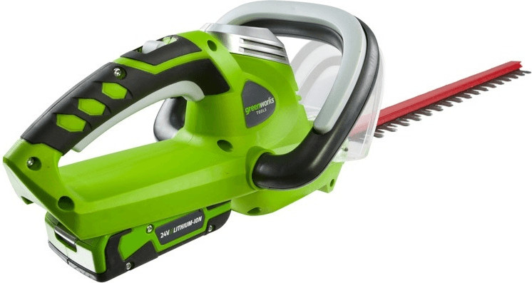 Greenworks Akku Heckenschere 24V - 61cm Kabellos Bis 25mm Aststärke