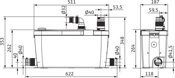Wilo HiDrainlift 3-35, Bild 3