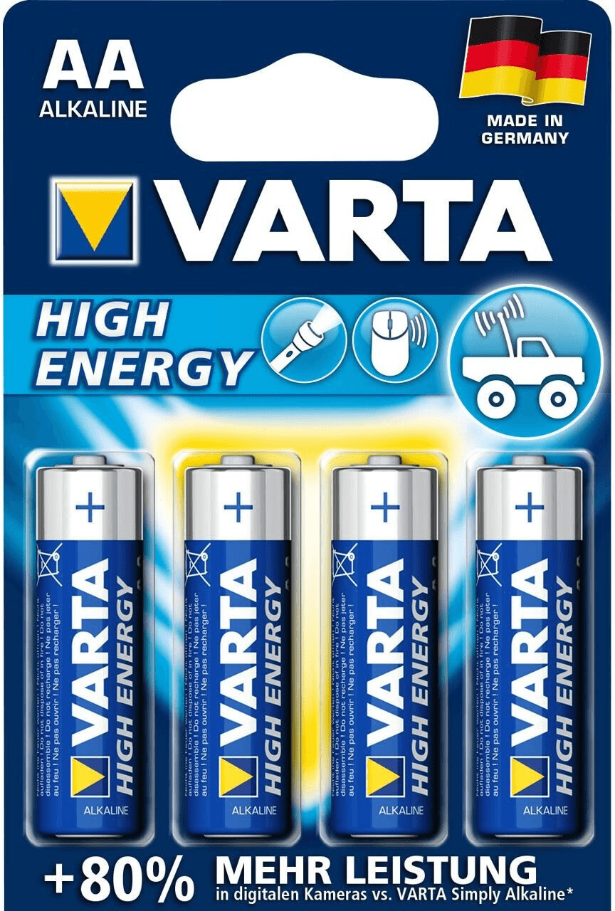 VARTA AA High Energy Batterie 4 St. (04906)