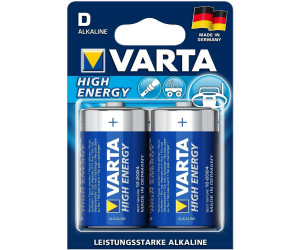 VARTA D Mono High Energy Batterie 2 St. (04920 ) ab 2,13