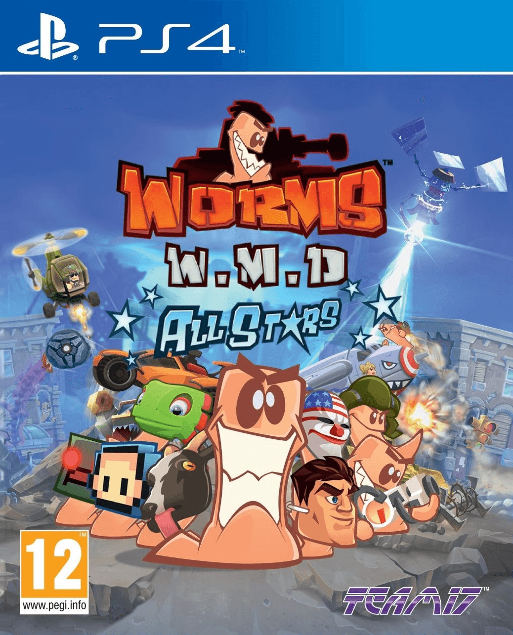 Worms: W. M. D. - Allstars (PS4)