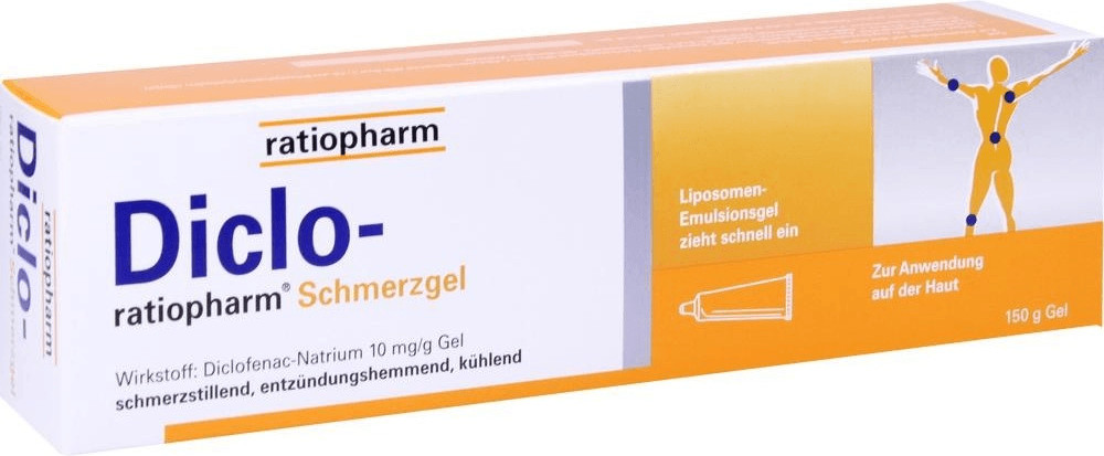 Diclo ratiopharm Schmerzgel (150 g)