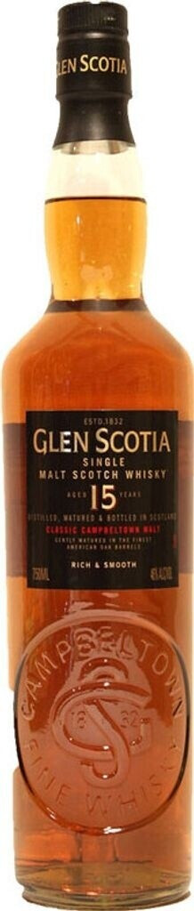 Glen Scotia 15 ans 0,7 L 46 %