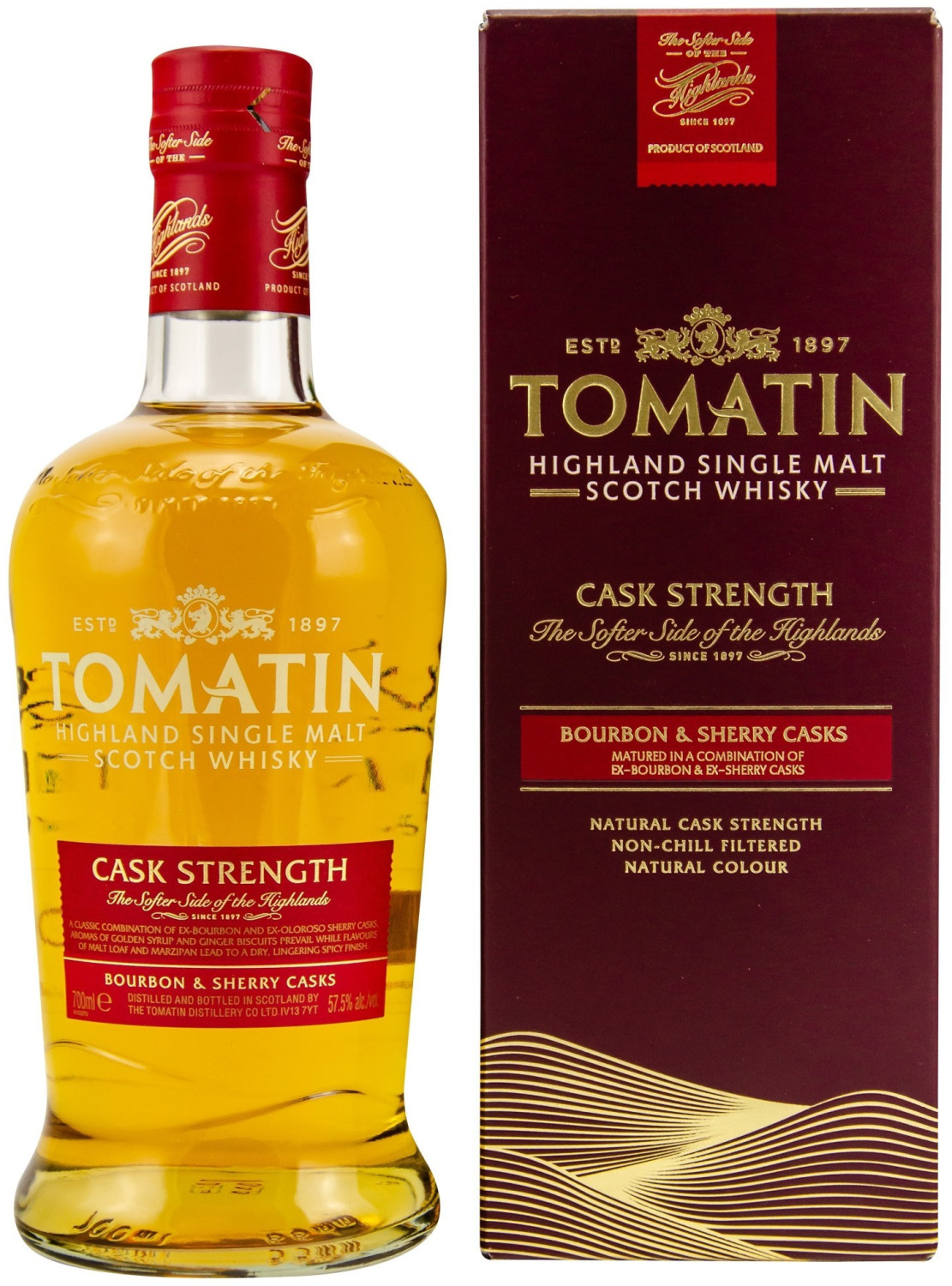 | 0,7l bei 41,95 57,5% € Preisvergleich Whisky Strength Tomatin Cask ab