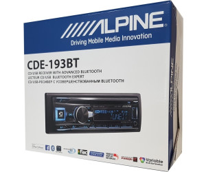 Alpine cde 193bt схема подключения