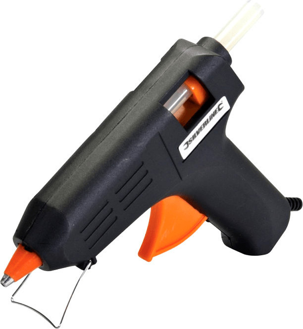 Silverline Pistolet à colle pour loisirs créatifs