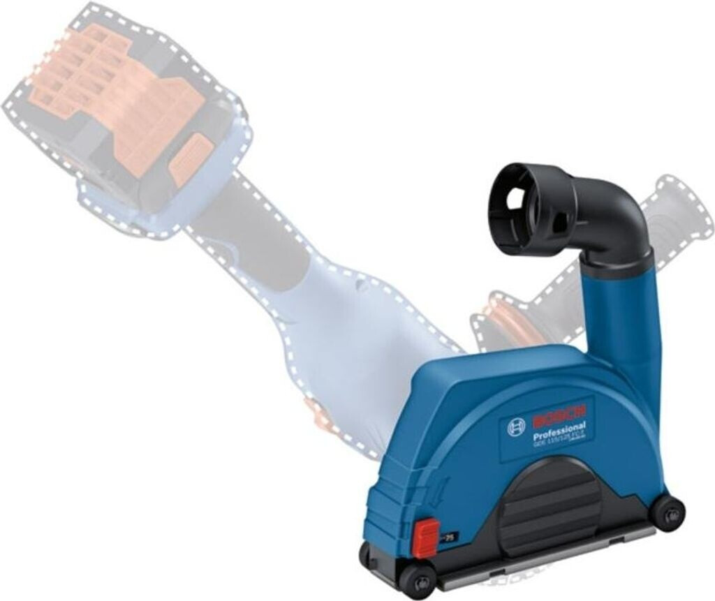 Dispositif D'Aspiration Pour Meuleuse D'Angle 125 Mm - Adaptateur Anti-Poussière Pour Coupe à Sec Carrelage, Béton, Maçonnerie