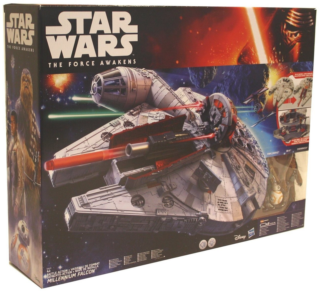 Buy Hasbro Star Wars The Force Awakens Battle Action Millennium