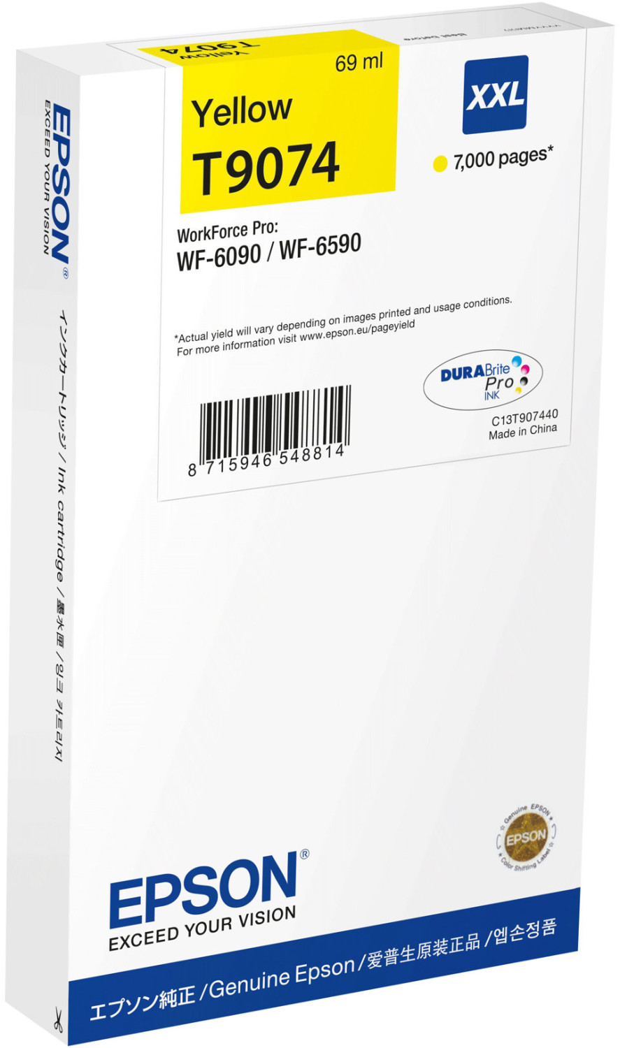 Epson T9074XXL jaune (C13T907440)