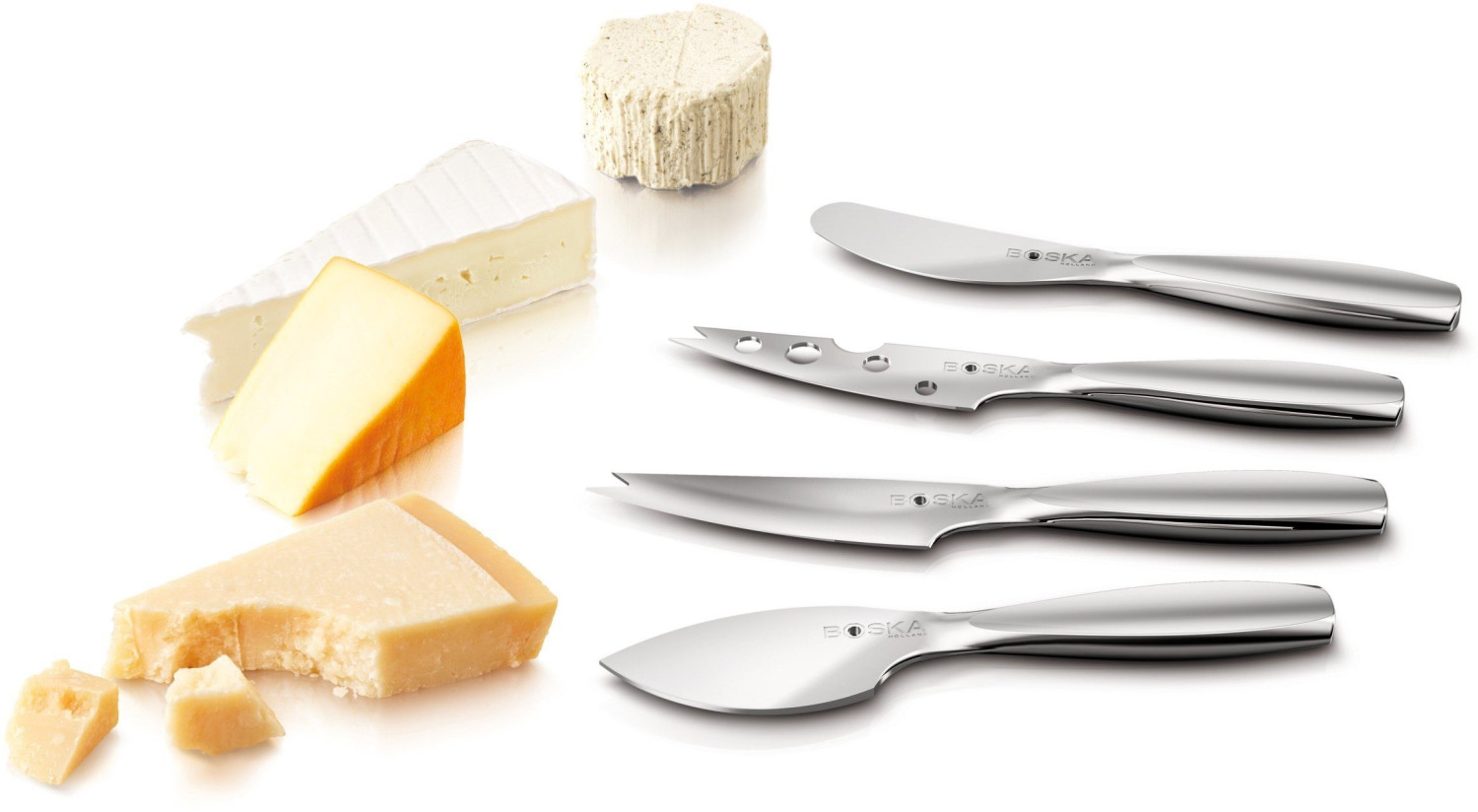 Boska Set de 4 couteaux fromage Monaco