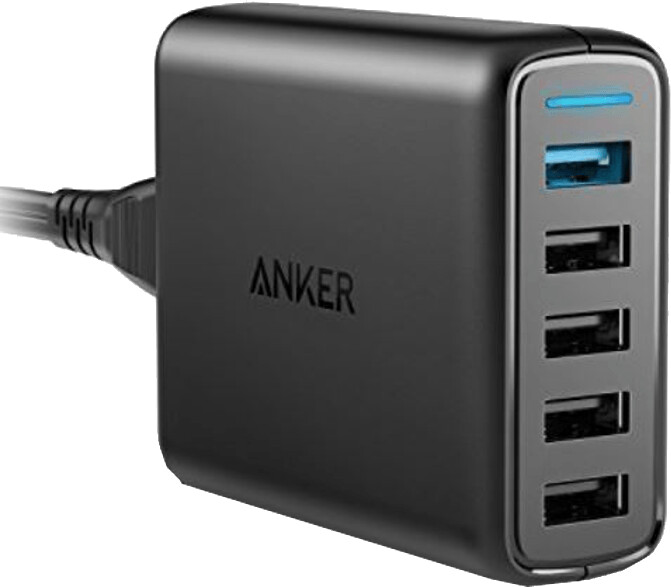 Anker PowerPort 6 noir