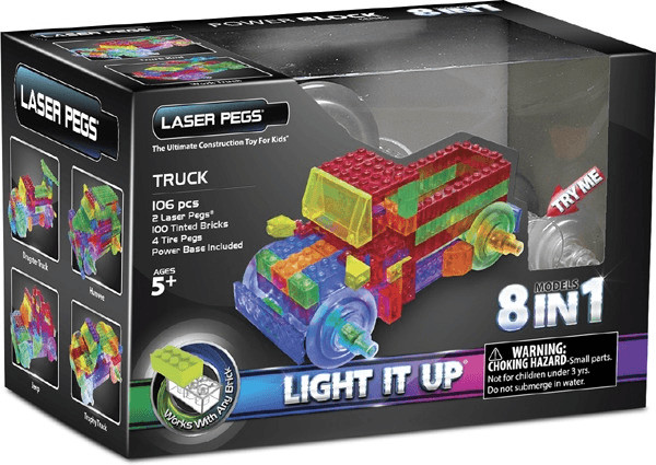 Laser Pegs Camion 8 en 1