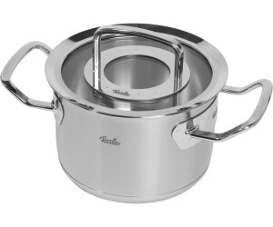 Fissler Original Profi Collection Set 5 Pentole Con Coperchi In Vetro: 16, 20, 24 Cm