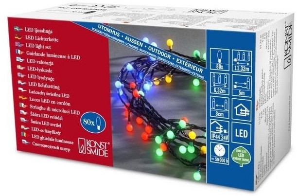 Konstsmide LED Globelichterkette (3691-507) ab 29,99 € | Preisvergleich bei