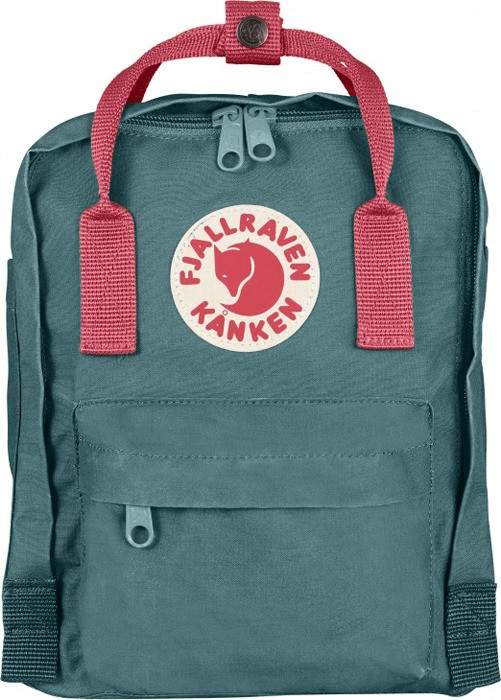 Fjällräven Kånken Mini frost green/peach pink