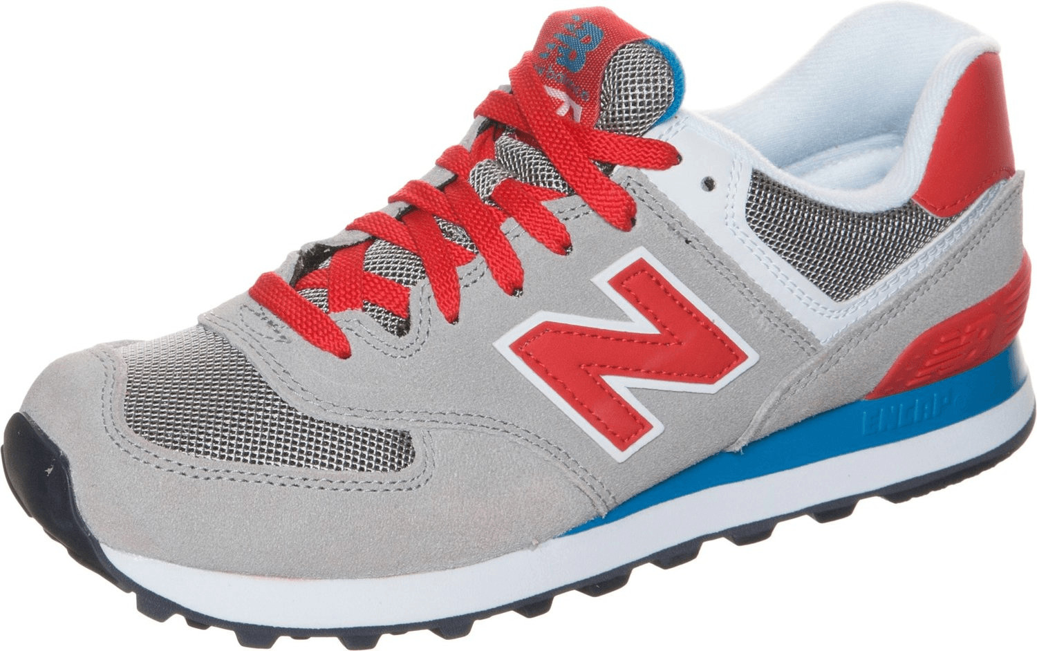 New Balance WL574 grey/red (WL574MON)