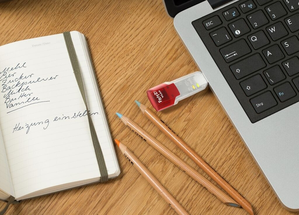 Clé Wi-Fi USB AVM FRITZ!WLAN Stick AC 860 - Double Bande 2,4/5 GHz, Débit Jusqu'à 866 Mbit/s - Pour PC, Ordinateur Portable - Rouge