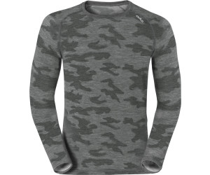 Odlo Revolution TW Warm Shirt l/s Crew Neck Planai Men (110202) camouflage / grey melange