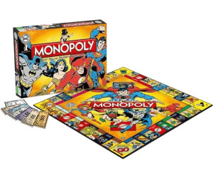 Hasbro DC Comics deutsch Monopoly Brettspiel special Edition