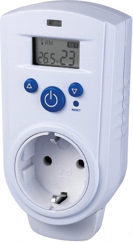 Steckdosen-Thermostat ST-35 ana max. 3500W, 5-30°C, AUS/AUTO