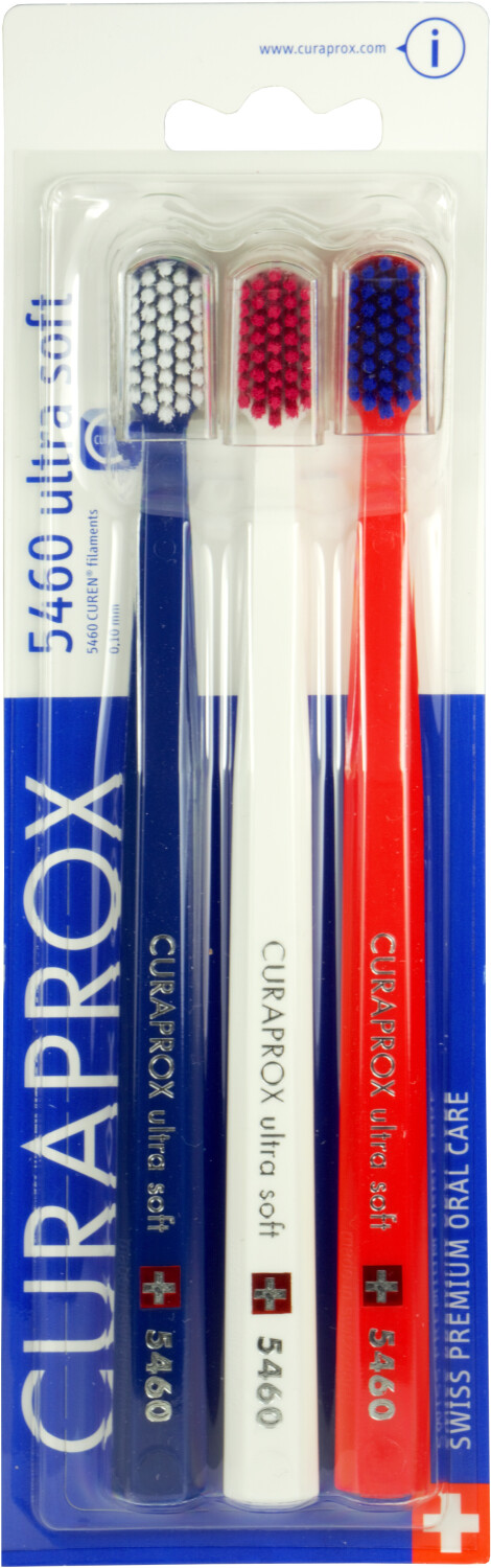 Curaden Pack de 3 brosses à dents Curaprox CS 5460