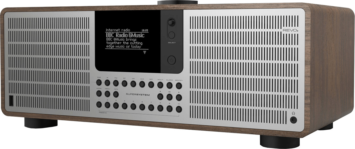 Revo SuperSystem noyer/argent