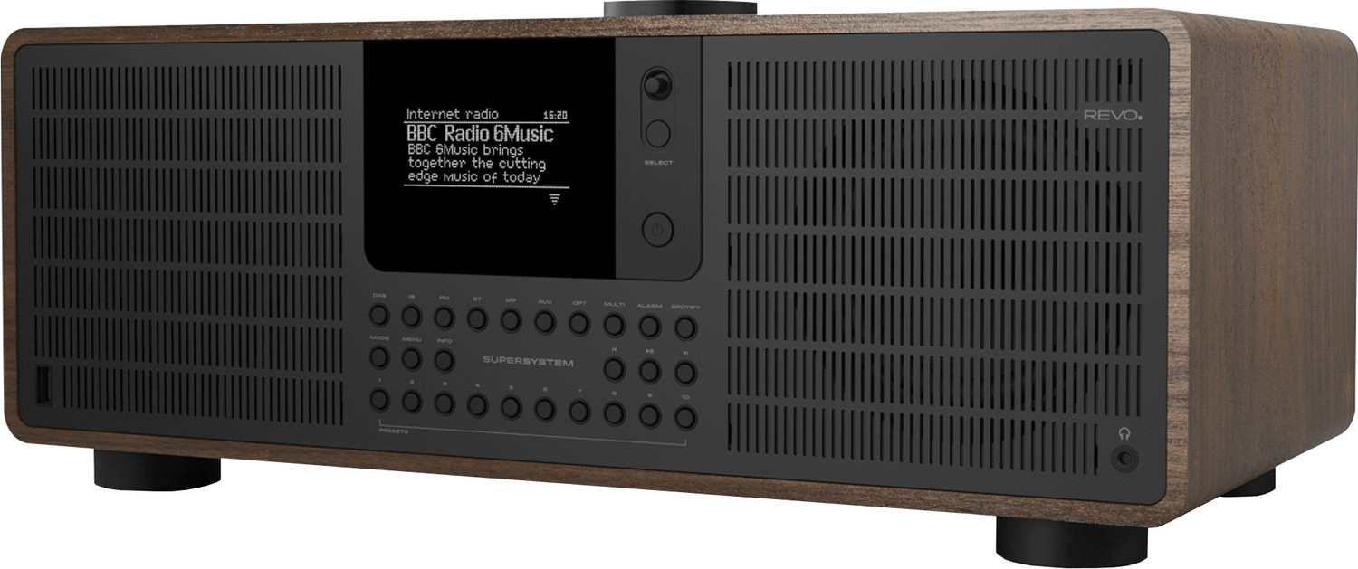 Revo SuperSystem noyer/noir