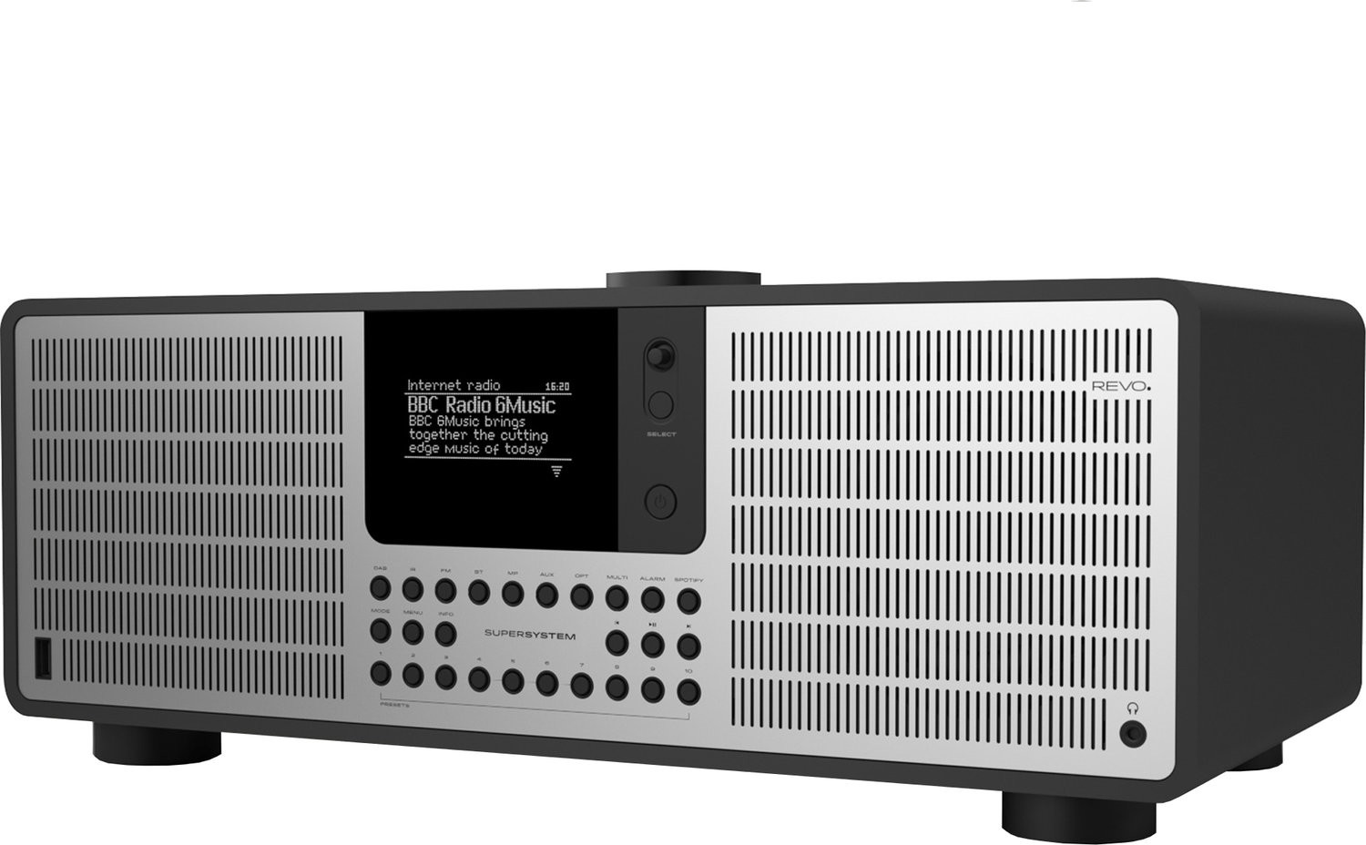 Revo SuperSystem noir/argent