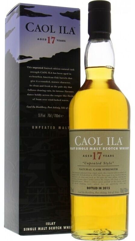 Caol Ila Unpeated Style 17 ans 0,7 L 55,9 %