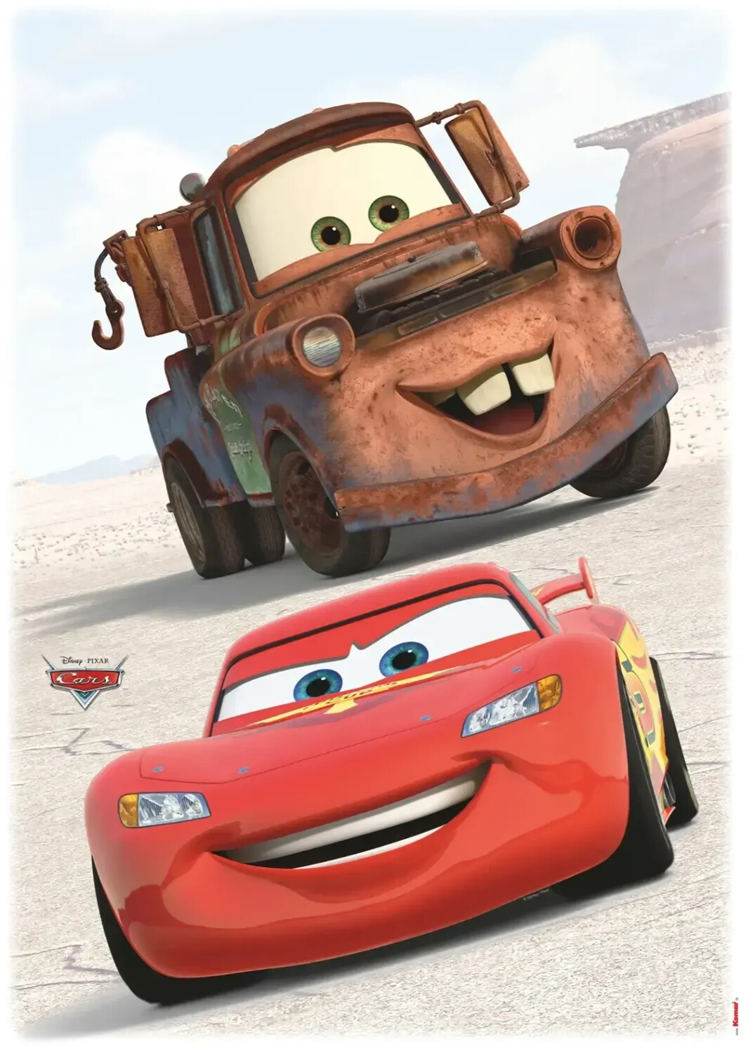 Komar Disney Cars Friends Wall Decoration (50x70cm) (14015)