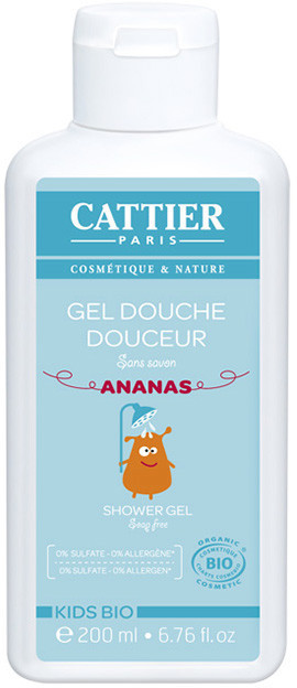 Cattier Kinder Shower Gel Bananas (200ml)