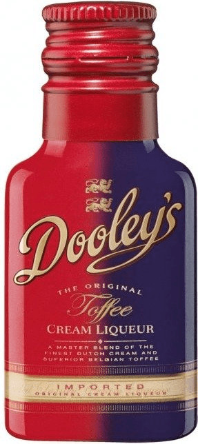 Dooley\'s Original Toffee Cream Liqueur 20x0,02l 17% ab 13,74 € |  Preisvergleich bei