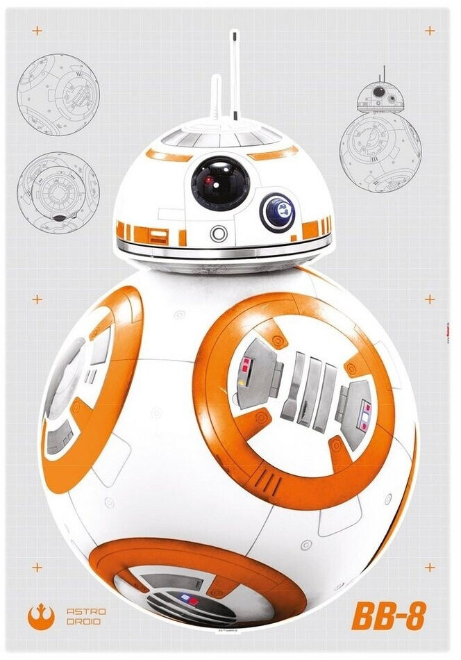 Komar Star Wars BB-8 Wall Decoration (14726)