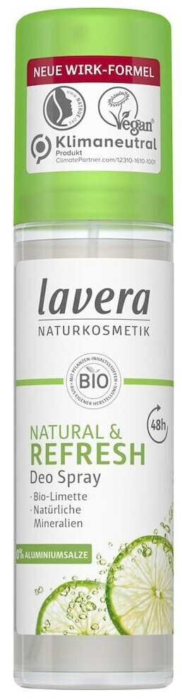 Lavera Déo Spray citron vert bio & verveine bio (75 ml)