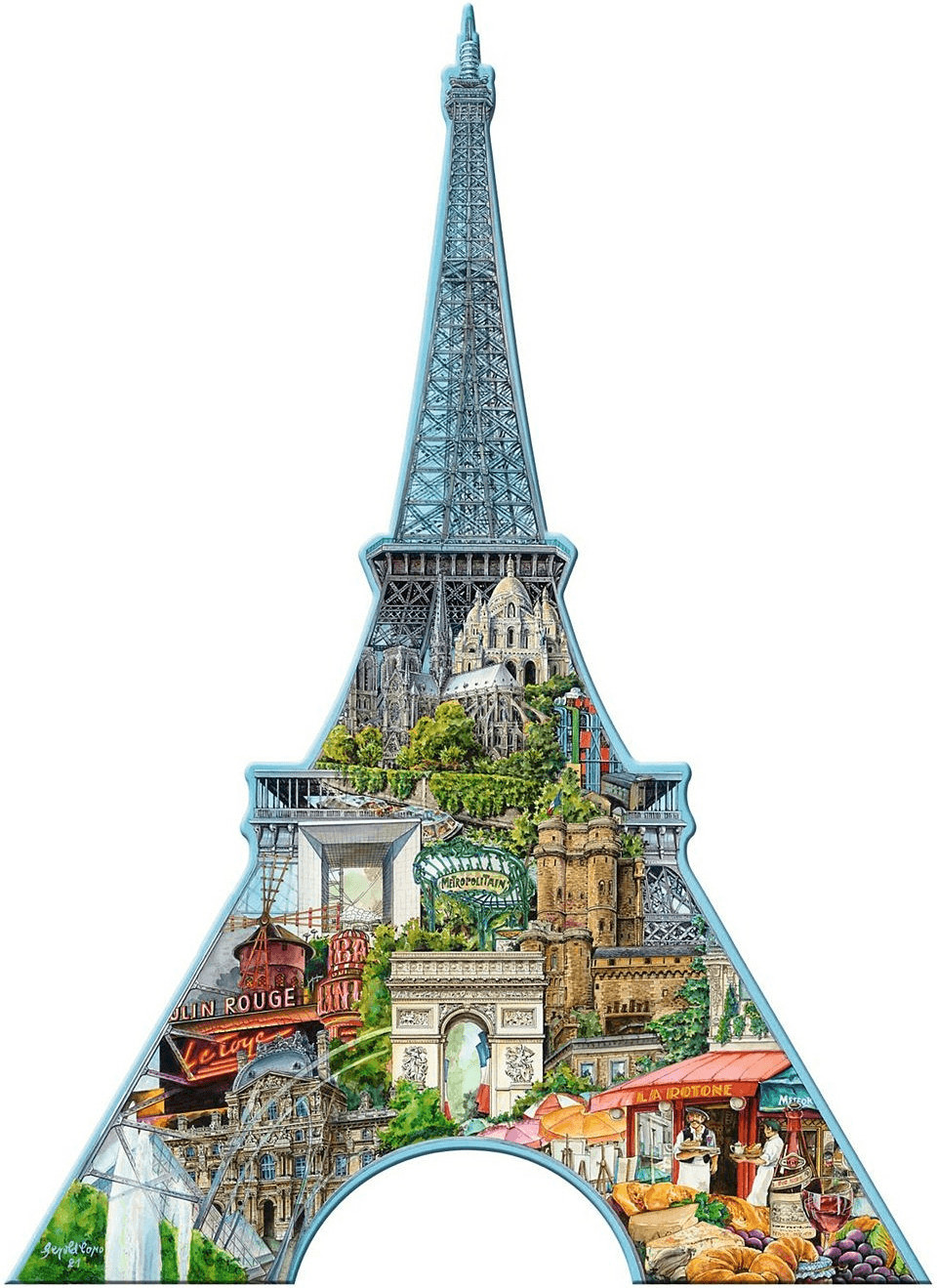 Ravensburger Silhouette Tour Eiffel