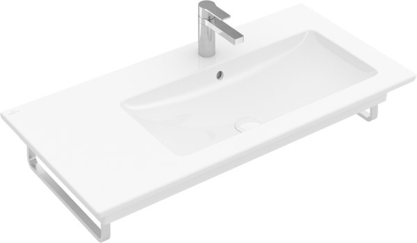 Villeroy & Boch Lavabo Venticello 100 x 50 cm (avec trou de robinet, avec trop-plein, bac à droite)