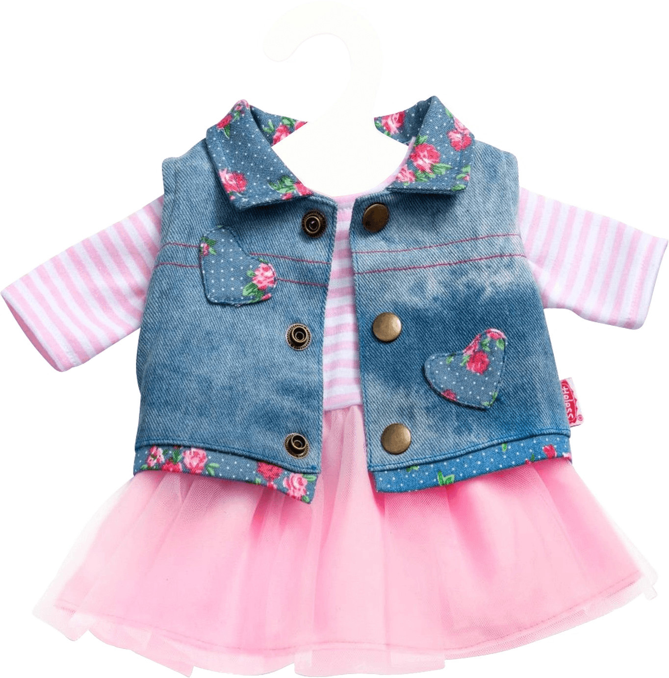 Heless Tulle Dress with jeans