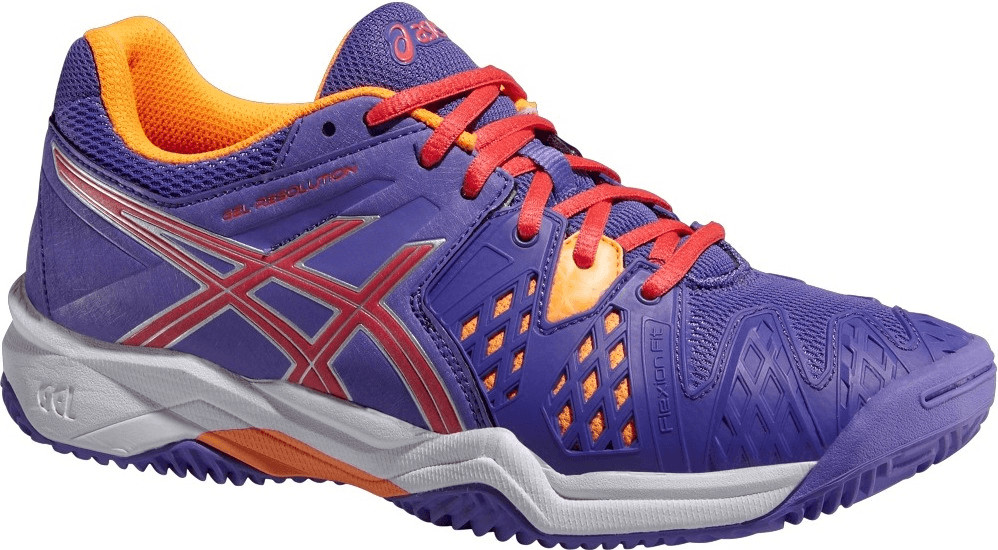 Asics Gel-Resolution 6 Clay GS lavender/hot coral/nectarine