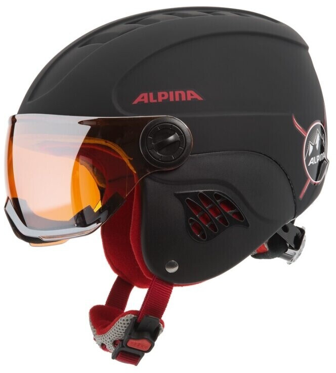 Alpina Carat LE Visor HM black-red matt a € 101,88 (oggi ...