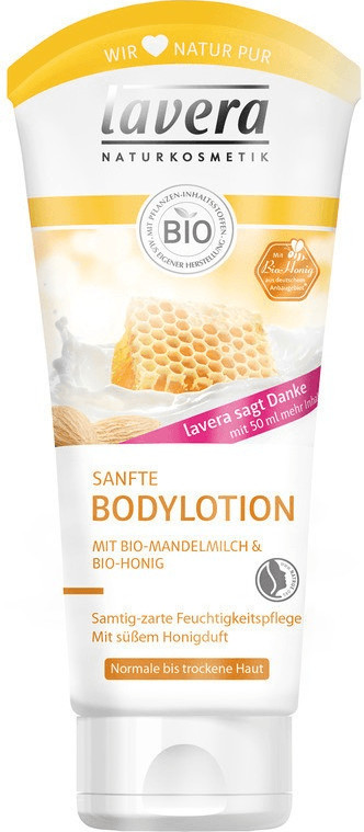 Lavera Lait corporel doux au Lait d'Amande Bio & Miel Bio