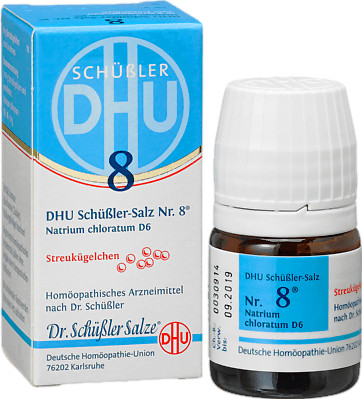 Dr. Schüßler Salze Biochemie Nr. 8 Natrium chloratum D 6 Dr. Schüßler Salze Biochemie Nr. 8 Natrium chloratum D 6