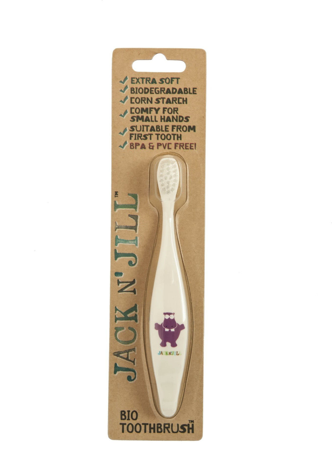 Jack N' Jill Bio Toothbrush Hippo (1 Stk.)