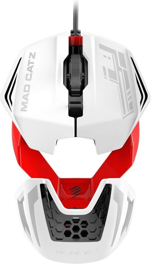 Mad Catz R.A.T.1 (blanc/rouge)